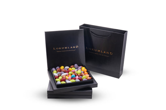 Küçük Kutu Hediyelik Karışık Renkli Badem Draje