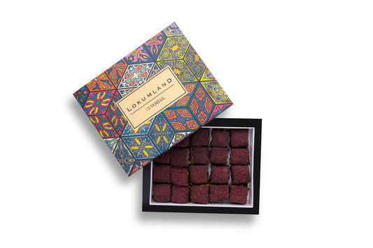 Yaban Mersinli Fıstıklı Baklava Lokum