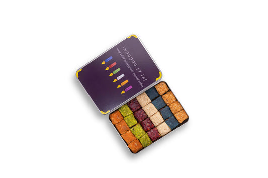 Doğum Günü Hediyesi Metal Kutu Karışık Baklava Lokum