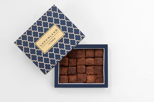 Kakaolu bademli baklava lokum